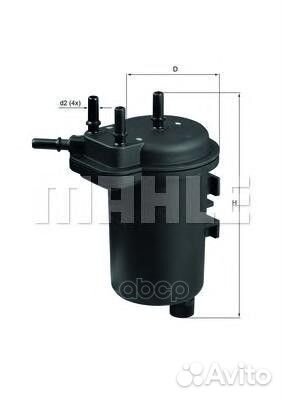 Фильтр топливный kl432 Mahle/Knecht