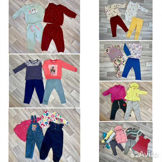 Пакет одежды для девочки 80-86 (12-18, 1-1,5)