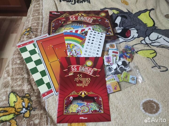 Настольные игры для детей и взрослых