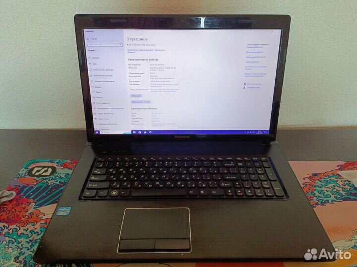 Ноутбук Lenovo g770 core i3 2.2Ghz 17.3