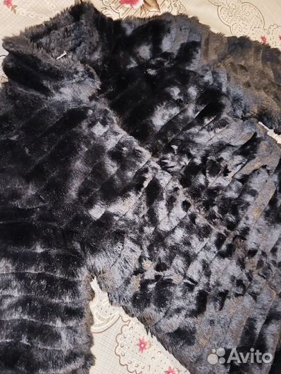 Шуба эко норка