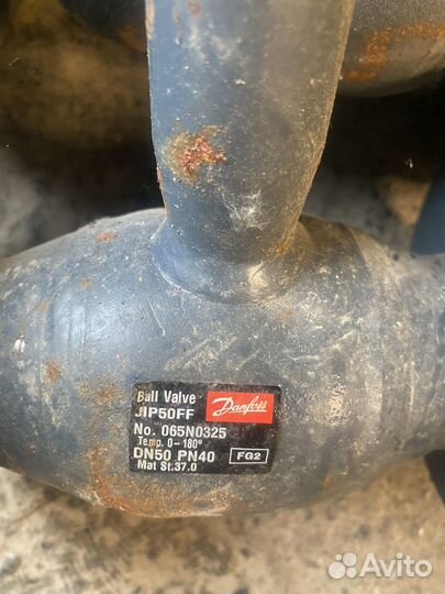 Кран шаровый danfoss dn80 pn16