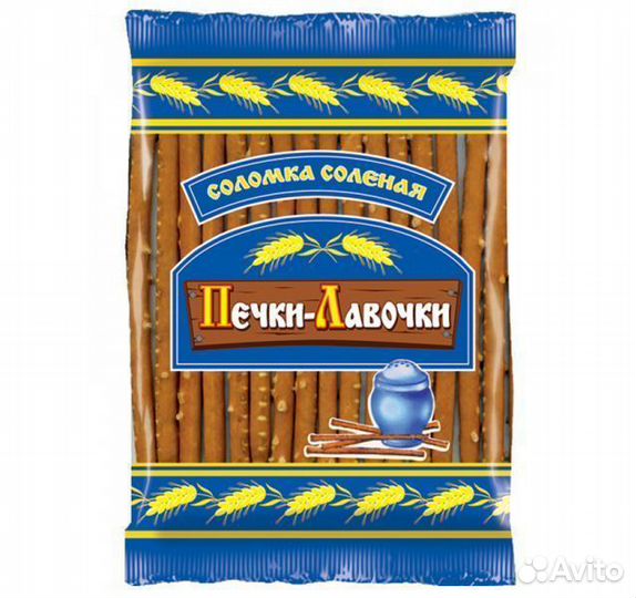 Соломка солёная Джаз Печки-Лавочки 40 г