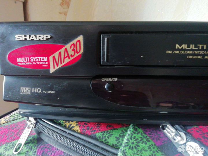 Видеомагнитофон sharp