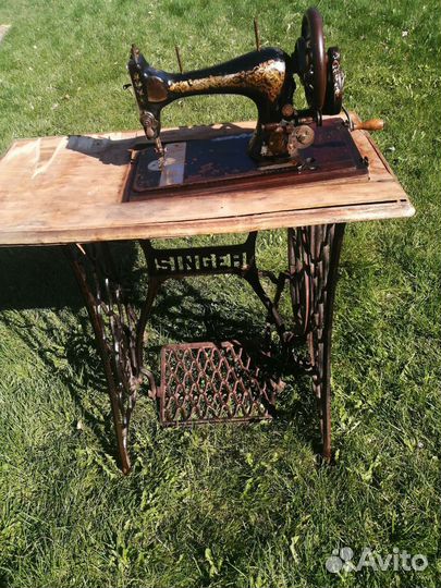 Швейная машинка зингер антикварная