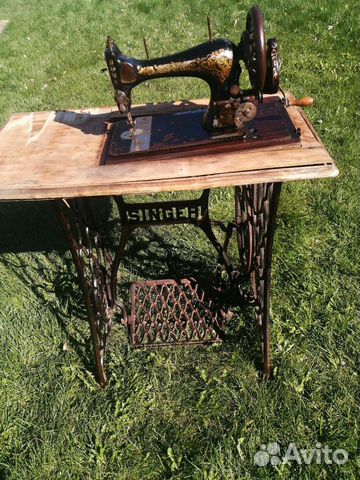 Швейная машинка зингер антикварная
