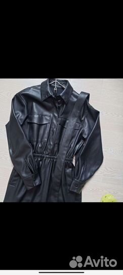 Кожаное платье lime