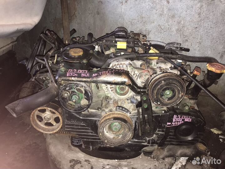 Двигатель на subaru ej 20
