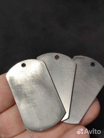 Жетон армейский Титан под гравировау