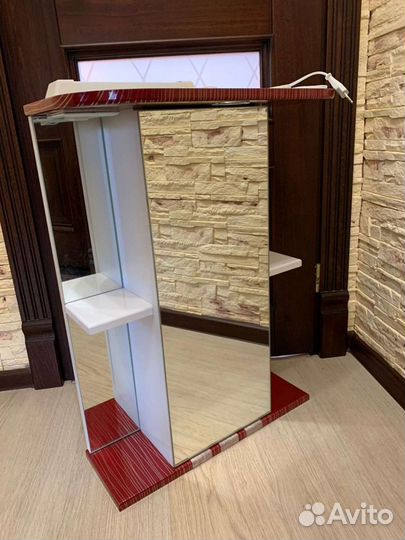 Зеркало шкаф в ванную с подсветкой