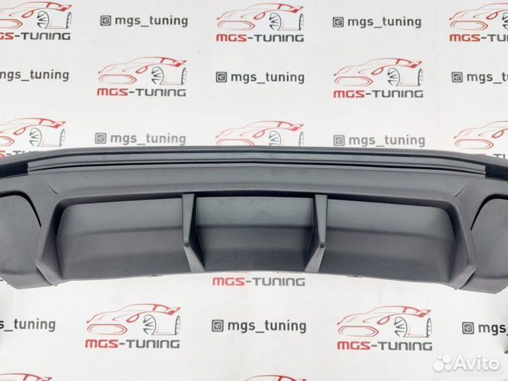 Диффузор 1х1 стиль ZL1 на Chevrolet Camaro 16-18г