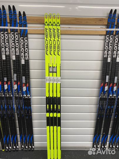 Лыжи беговые fisher speedmax 3D и helium