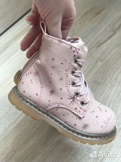 Ботинки демисезонные для девочки 24 размер