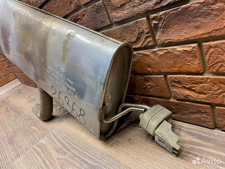 Б/У Б/У Задняя часть глушителя Skoda Karoq 2017