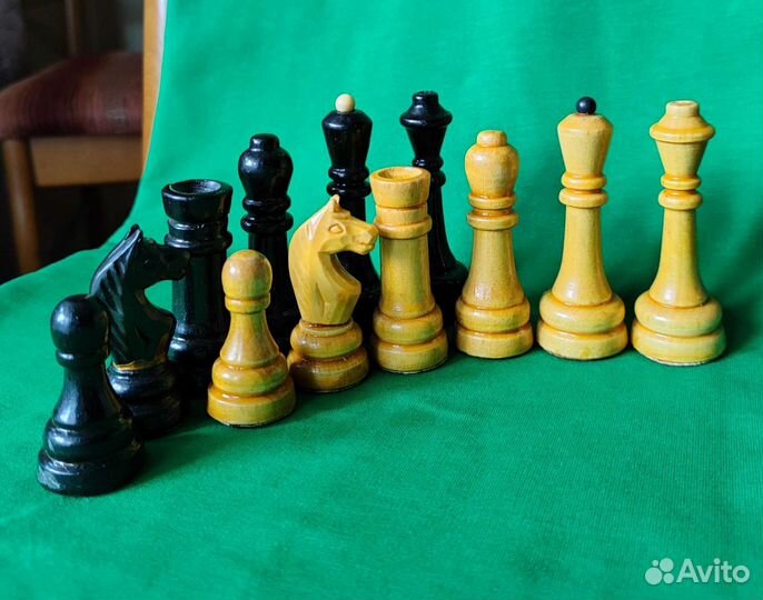 Шахматные фигуры деревянные СССР