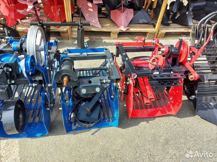 Картофелекопалка активная для мотоблока