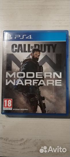 Игра для ps4/ps5 Call of Duty Modern warfare 2019