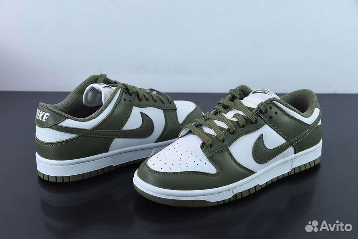 Кроссовки Nike Dunk Low Green Olive