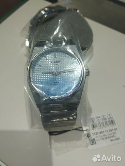 Tissot PRX Powermatic 80 Ice Blue Chameleon/Оригин