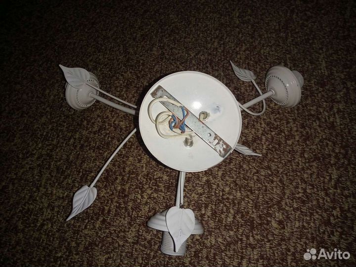 Люстра потолочная бу