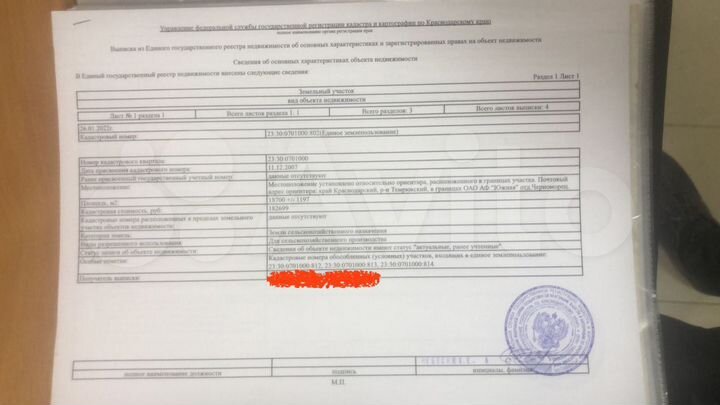 Участок 1,87 га (СНТ, ДНП)