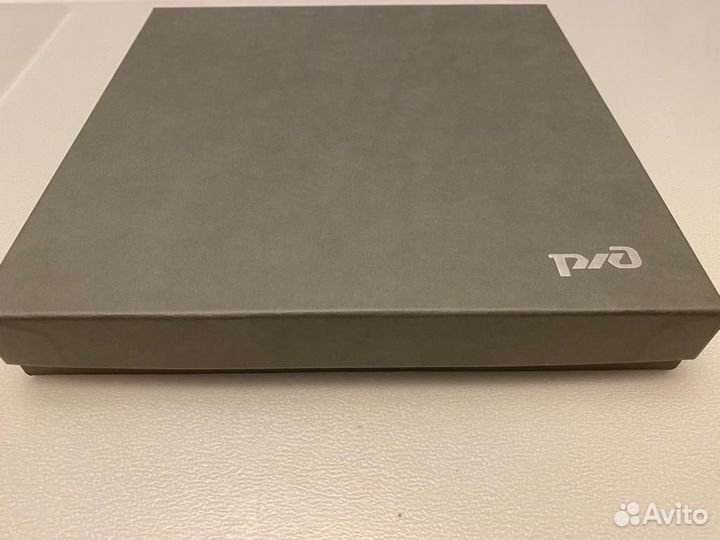 Подарочный набор блокнот и ручки ржд