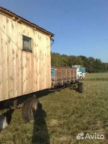 Площадка для перевозки пчëл, с будкой