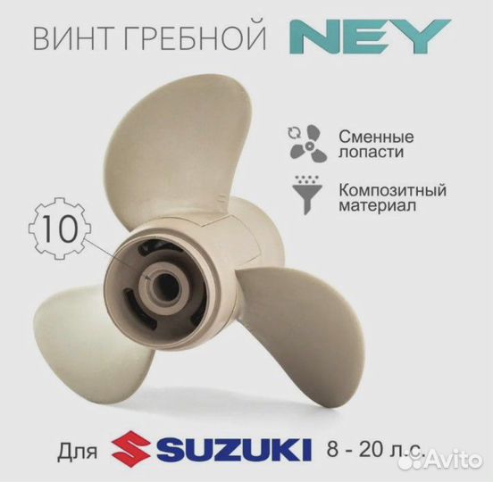 Композитные гребные винты NEY