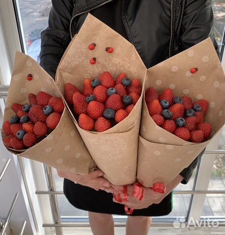 Букеты из Клубники