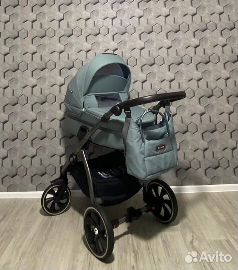 Коляска 3 в 1 Tutis Uno+ (Изумруд)