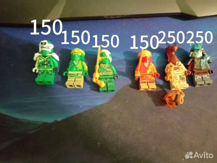 Lego ninjago фигурки