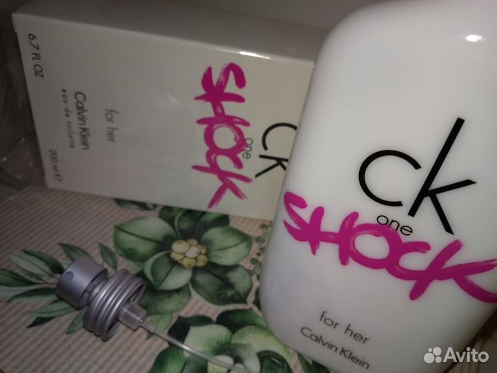 Оригинал. 200мл.Calvin Klein One Shock For Her.New