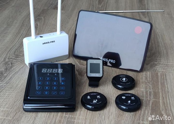 Кнопка вызова официанта, кальянщика, персонала