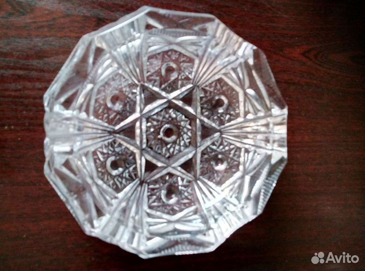 Пепельница хрустальная СССР