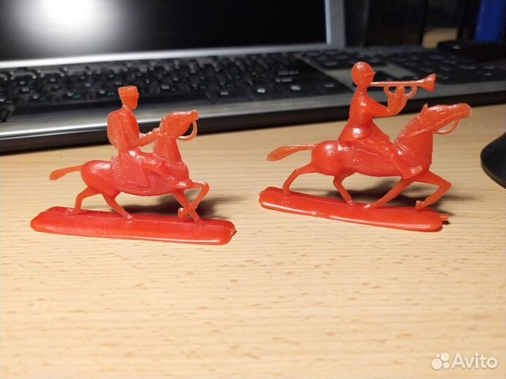 Солдатики СССР. Конники. Трубач. Казак