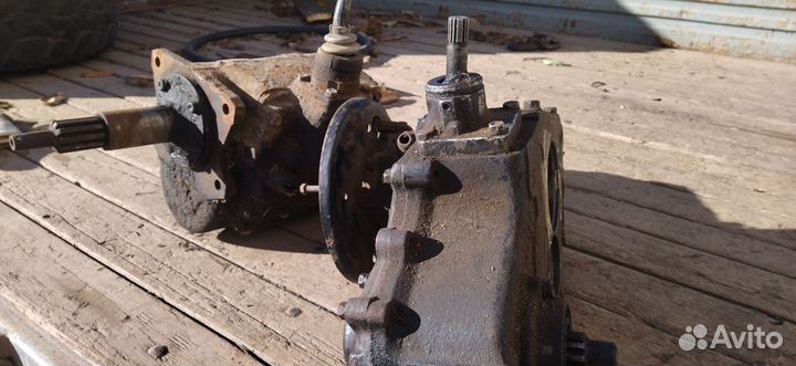 Раздатка и кпп УАЗ