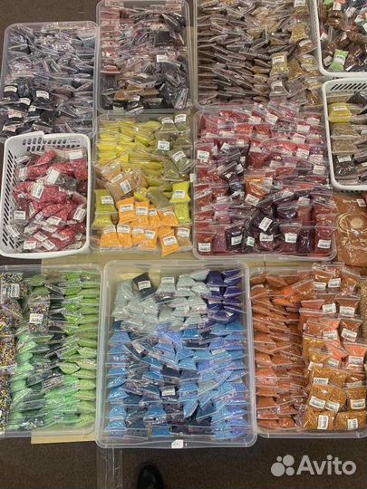 Бисер цветной