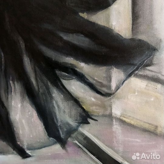 Пионы, картина с цветами 40х60 см