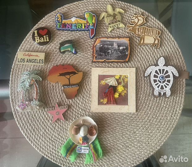 Магниты на холодильник из разных стран