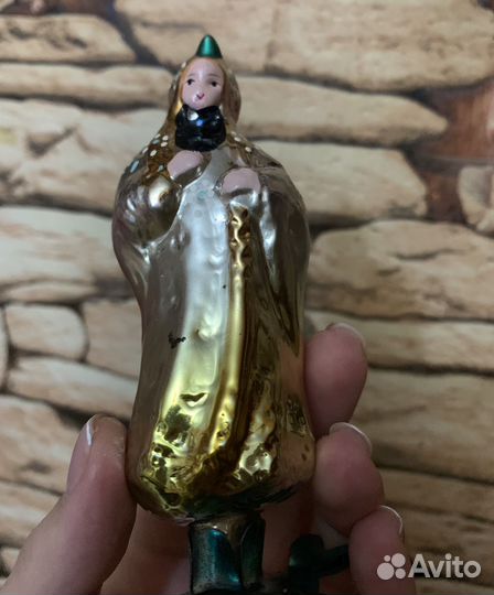 Елочная игрушка СССР царевна Весна, Варвара Краса