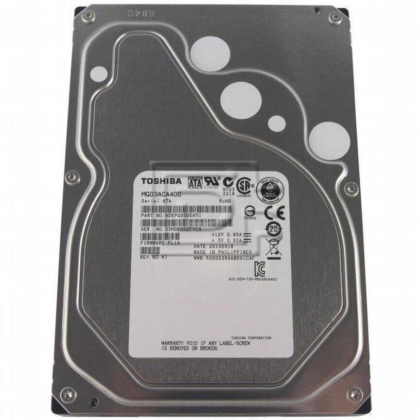 [MG03ACA400] Жесткий Диск Toshiba 4tb Sata3 3.5" Mg03aca400