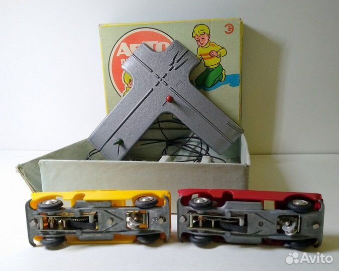 Детская игра Авто-Перекрёсток сентябрь 1978 СССР