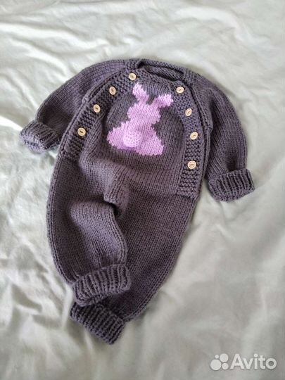 Вязаные вещи для новорождённых на заказ