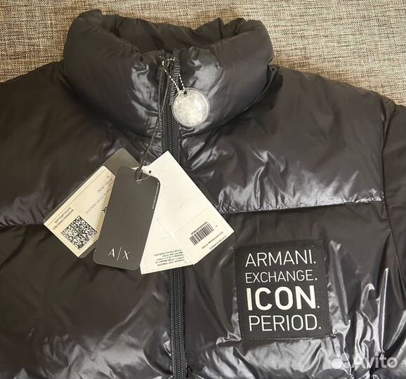 Armani exchange пуховик