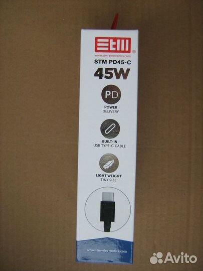 Адаптер питания USB Type-C 45W зарядное устройство