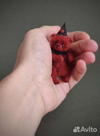 Мишка Тедди игрушка миниатюра коллекционная