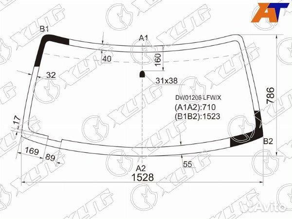 Стекло лобовое ford explorer