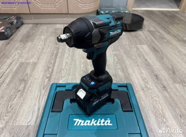 Гайковерт Makita 700Нм огромные АКБ (Арт.67379)