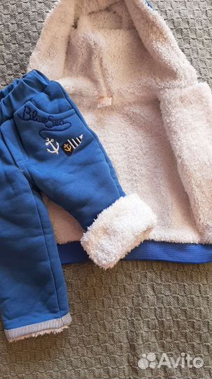 Костюм детский теплый двойка