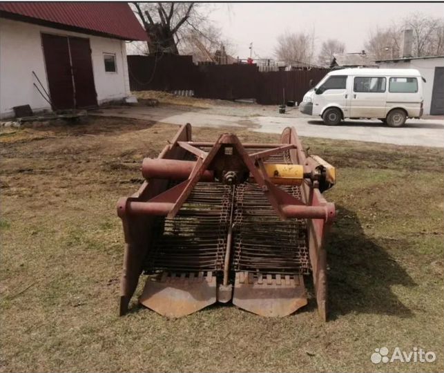 Картофелекопалка ктн-2В навесная 2-рядная